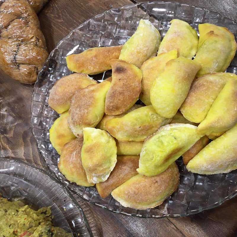 Φουρνιστά πατατοπιτάκια χωρίς γλουτένη